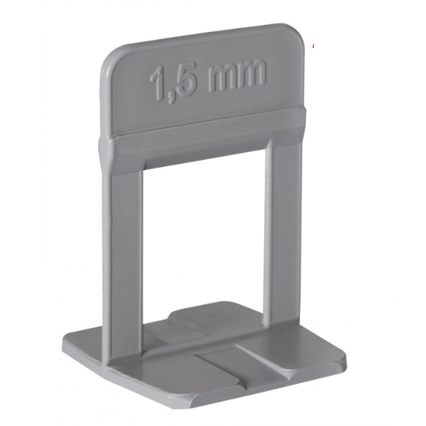 Espaçador Nivelador 1,5mm Supra Cinza (Pacote Com 50 Unidades) - Cortag - Imagem 1