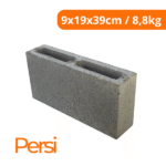 Bloco De Concreto 9x19x39cm / 8,8kg - Pemacon - Imagem 2