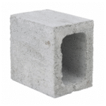 Meio Bloco De Concreto 9x19x19cm / 4,1Kg - Pemacon