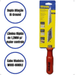 Serrote De Ponta Para Drywall 165mm Cabo Madeira - Irwin - Imagem 3