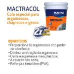 Aditivo para Chapiscos e Argamassa Mactracol Balde 18L Mactra - Imagem 2