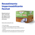 Impermeabilizante Flexível Viaplus 5000 18kg - Viapol - Imagem 2