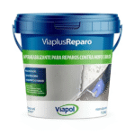 Revestimento Impermeabilizante Cimentício Branco Viaplus Reparo 12kg - Viapol