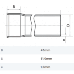 Tubo Esgoto Cano PVC DN 50mm SN Barra 6m - Fortlev - Imagem 3