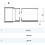 Tubo Soldável Cano PVC 25mm 6m - Fortlev - Imagem 3