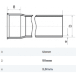 Tubo Soldável Cano PVC 50mm 6m Fortlev - Imagem 3
