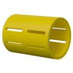 Conector amarelo para eletroduto corrugado