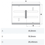 Luva de Pressão para Eletroduto Corrugado 25mm Fortlev - Imagem 3