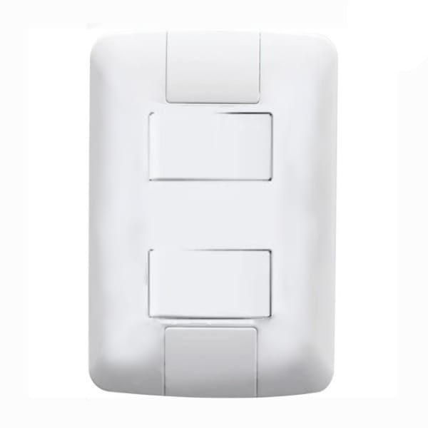 15292959733-interruptor-2-tec-simples-4x2-br-jangada-jundiai.png Interruptor 2 TEC simples 10A 4X2 BR - Jangada Romazi - Imagem 1