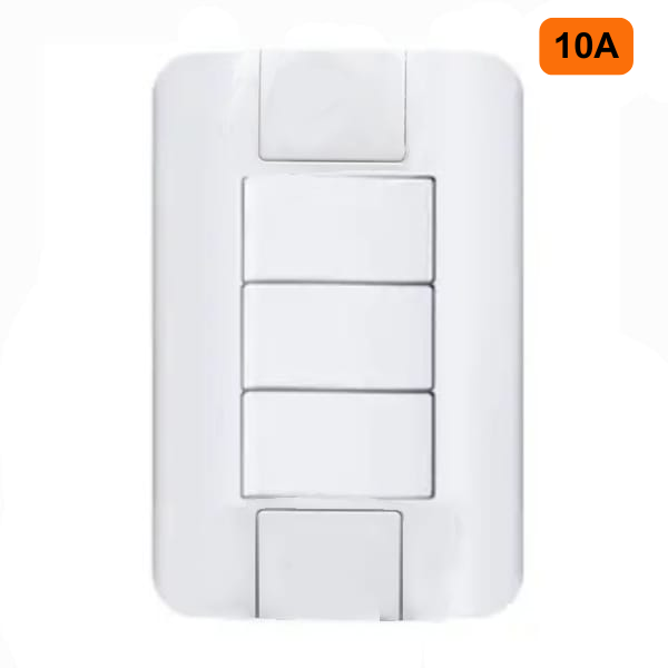 15292978785-interruptor-3-tec-simples-10a-4x2-jangada-jundiai.png Interruptor 3 TEC simples 10A 4X2 - Jangada Romazi - Imagem 2