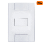 Interruptor Bipolar 25A 1 Modulo 4X2 Jangada - Romazi - Imagem 2