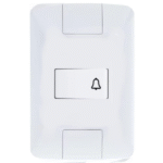 Interruptor 1 TEC Campainha 10A 4X2 Jangada Romazi