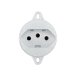 1 Tomada Para Piso 10A Branca Romazi