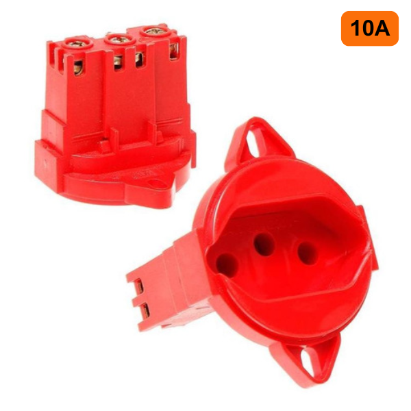 15294497526-1-tomada-para-piso-10a-vermelha-jundiai.png 1 Tomada Para Piso 10A Vermelha Romazi - Imagem 2