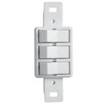 Interruptor 3 Teclas simples 10A SPL Branco - Dunas Romazi
