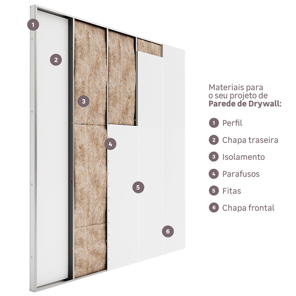 15317171812-placa-drywall-jundiai-itu-itupeva-11.png Perfil Drywall Galvanizado Montante 70 Barra 3m - Imagem 2