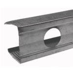 Montante de metal para drywall.