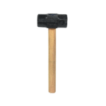 Marreta de 3kg com cabo de madeira