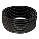 Mangueira espiral de PVC preta