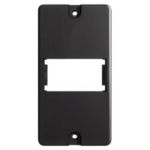 Espelho modular preto para instalação elétrica