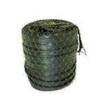 Fita plástica para amarração de cargas.