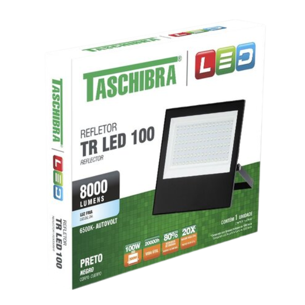 15379902740-refletor-tr-led-taschibra-100w-slim-6500-k-luz-branca-em-varzea-paulista-jundiai.png Refletor TR Led Slim 100W 6500K Preto – Taschibra - Imagem 2