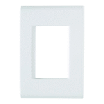 Placa branca para interruptor ou tomada