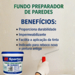 Preparador de paredes para pintura.