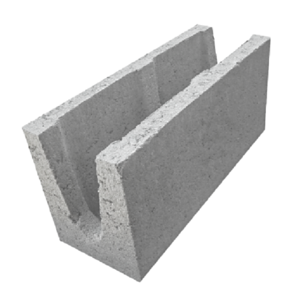 15387643720-canaleta-de-concreto-14x19x39cm-em-jundiai.png Canaleta De Concreto Estrutural 14x19x39 / 12,9kg - Pemacon - Imagem 1