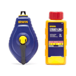 Kit Com Carretel de Linha de Giz Para Marcação + Giz Vermelho - Irwin