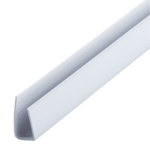 Roda Forro PVC Branco Tipo U Barra 3 Metros