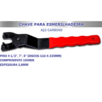 Chave Para Esmerilhadeira 4 1/2, 7, 9 100/50 - Lotus - Imagem 2