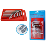 Jogo Chave Torx Crv Vazada 60/12 Com 9 Unidades - Lotus