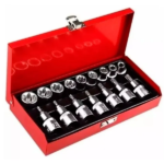 Jogo de Chaves Torx com 16 Peças Encaixe 1/2