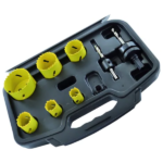 Jogo Serra Copo E Mandril Bimetal Com 9 Peças - Lotus