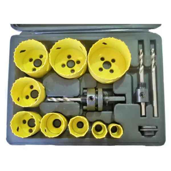 15398839679-jogo-serra-copo-bimetal-c13-pecas-est-101-lotus-em-jundiai.png Jogo Serra Copo E Mandril Bimetal Com 13 Peças - Lotus - Imagem 1