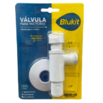 Válvula Para Mictório Branca Com Canopla ABS - Blukit - Imagem 2