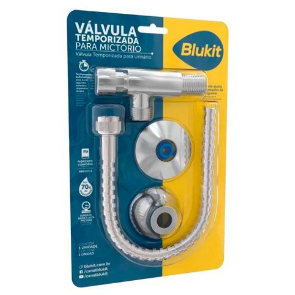 15401083888-valvula-para-mictorio-cromada-com-canopla-e-flexivel-30cm-blukit-em-jundiai.png Válvula Para Mictório Cromada Com Canopla e Flexível 30cm - Blukit - Imagem 2