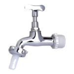 Torneira Curta Cromada Para Jardim E Tanque 1/2x3/4