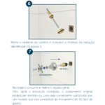 Kit Reparo Fácil Para Registro De Gaveta Com Cunha 170 Padrão Deca - Blukit - Imagem 7