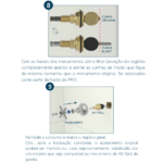 Mecanismo Reparo MVS Para Registro De Gaveta 1” Deca - Blukit - Imagem 5
