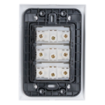 Conjunto Completo 4x2 Tramontina Liz - 3 Tomadas 2P+T - Branco - Tramontina - Imagem 3