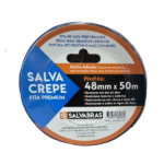 Fita Crepe Azul Para Pintura Premium 48mm x 50m Mascaramento Profissional - Salvabras