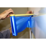 Salva Pintura 1,40m x 20m Filme Para Proteção Contra Respingos De Tinta Airless - Salvabras - Imagem 3