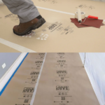 Salva Obra Papelão Impermeável 1x25m Proteção Piso Madeira Mármore - Salvabras - Imagem 4