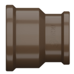 Luva de Redução Soldável PVC Marrom 60X50MM - Tigre - Imagem 2