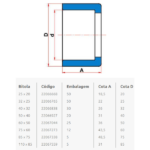 Bucha de Redução Curta Soldavel PVC Marrom 75X60MM - Tigre - Imagem 3