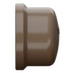 Cap Soldavel PVC Marrom 75MM - Tigre - Imagem 2