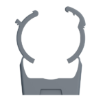 Abraçadeira Condulete Top PVC Cinza 3/4