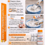 Retardante para Gesso Aditivo Profissional Ácido Cítrico Anidro Puro 250g - Imagem 3